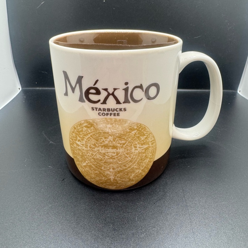 Starbucks you are here Mexico Coffee Mug - Cream and Brown